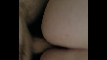 Hidden cam behind wife