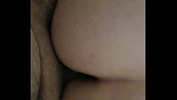 Hidden cam behind wife