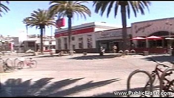 Public flashing ginger10