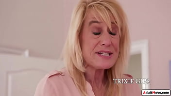 My Stepmoms College Bf Stays Over And After Hearing About His Big Cock I Just Know I Want It Tooof Course He Has No Chance Against A Hot Teen Like Me thumbnail