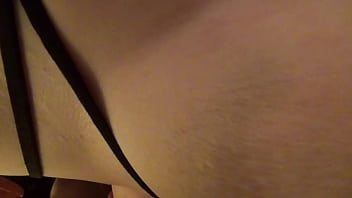 Busty slut fucks herself and sucks dick