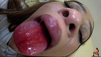 Sticky handjob with feetgoat