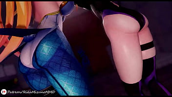 Artoria pendragon and mash kyrielight dancing with sexy song mikumikudance mmd r 18