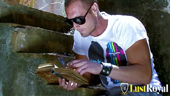 Big Tits Tattooed Skank Damaris Leo Fuking In The Woods thumbnail