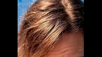 Fancy a blowjob in the pool