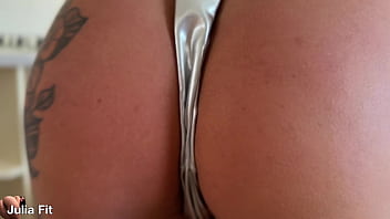 Beautiful hairy pussy fucks to hot squirts