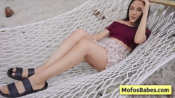 Watch this beautiful black haired teenager shows off her nice round big tits outdoors Watch this beautiful black haired teenager shows off her nice round big tits outdoors