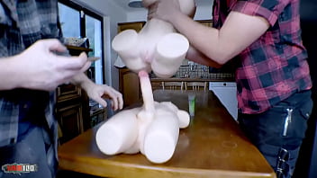 New video this bunny is super horny and desperate to fuck her big tantaly toy she asks the assista