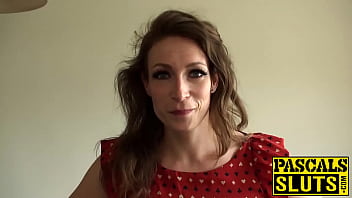 Inked girl tied up and punished