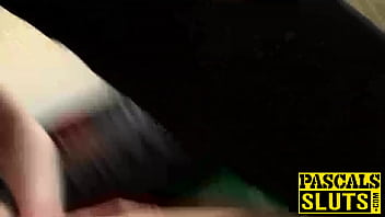 Inked girl tied up and punished