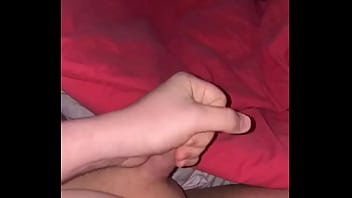 Wanking My Hard Cock With Big Load thumbnail