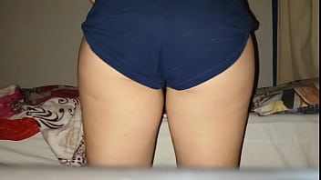 Hot girl playing with her wet pink pussy solo