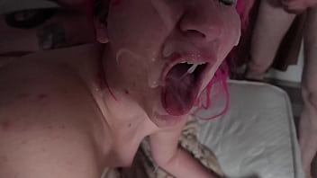 Extreme dp bukakke orgy with vicky golden