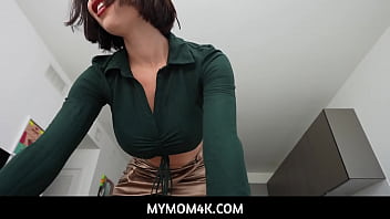 Huge tits step mom sucks stepson