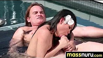 Nuru massage ends with a hot shower fuck 8