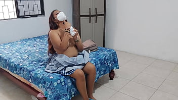 Student 18 touching herself very hot