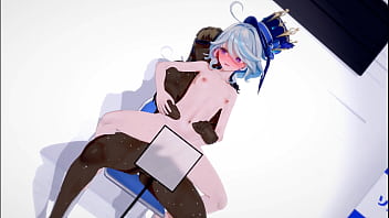 フリーナの動き＋ダメージボイス