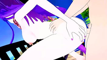 Raiden shogun sucks and receives genshin impact