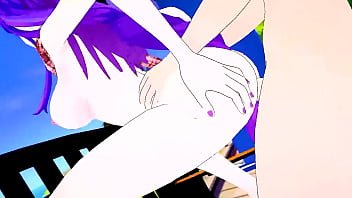 Raiden shogun sucks and receives genshin impact