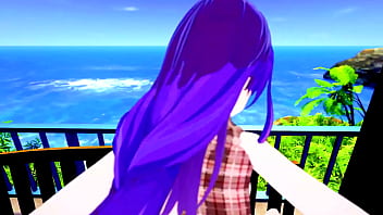 Raiden shogun sucks and receives genshin impact