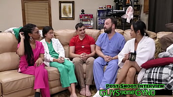 Doctor canada flips the script on doctor channy crossfire during medical examination ends up examining his doctor at guysgonegynocom