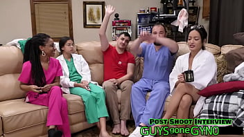 Doctor canada flips the script on doctor channy crossfire during medical examination ends up examining his doctor at guysgonegynocom