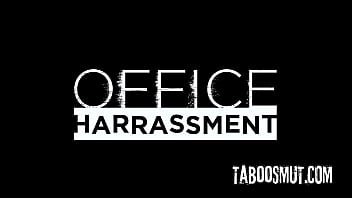 Blonde secretary fucked by her boss in the office