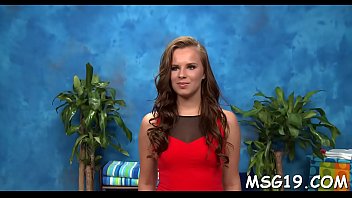 Lusty girl gets massive facial