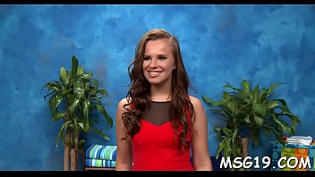 Lusty girl gets massive facial