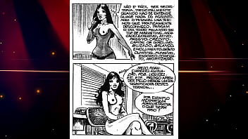 Escritorio onde todos comem a secretária gostosa