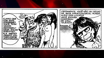 Escritorio onde todos comem a secretária gostosa