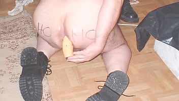 Finnish Fat Anal Gay Enjoy Big Dildo In His Ass thumbnail