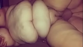 Bbw h belly fuck