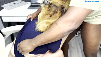 Mature blonde krayana gets anal blacked