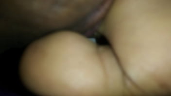 Ebony girl foot rub