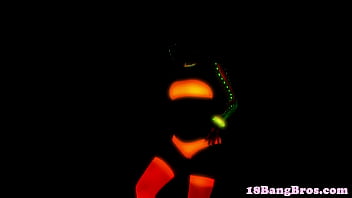 Dancing 18yo teen plowed with cock