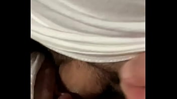 Woman enjoys stretching in the am