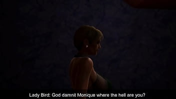 Beautiful black woman and her sexy manager fuck big dicked customer