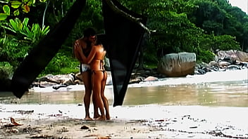 Latina beauty agatha cristine takes it deep in a steamy outdoor adventure