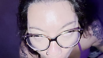 Cheating husband gives me a facial