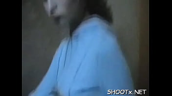 Teen girlfriend with perfect throat knows how to engulf a man off