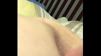 Fingering her bent over