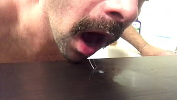 Eating Up My Big Load Of Cum So Good My Dick Got Hard Again thumbnail