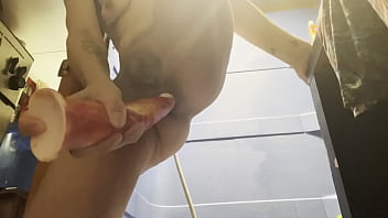 Tabbo dildo anal fuck