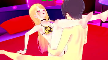 Marin kitagawa wants hard penetration from her ex to make boyfriend jealous my dress up darling hentai