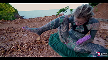 Tattoo teen public anal masturbation and piss