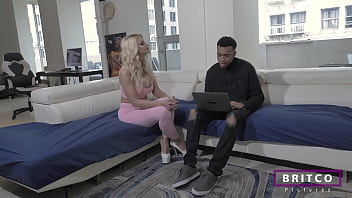 Big titted blonde brittany andrews gets pounded by lawson jones' bbc