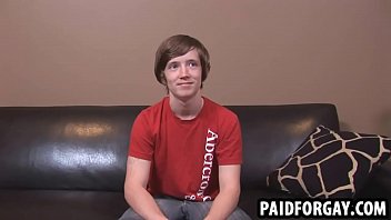 Young Straight Stud Tugging On His Cock For Money thumbnail