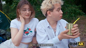 Rim4k anal sex and rimming between different couples in tents