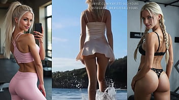 Perfect Blonde Booty Compilation Ai Generated thumbnail